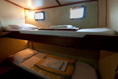 Bunk Cabin in Lower Deck