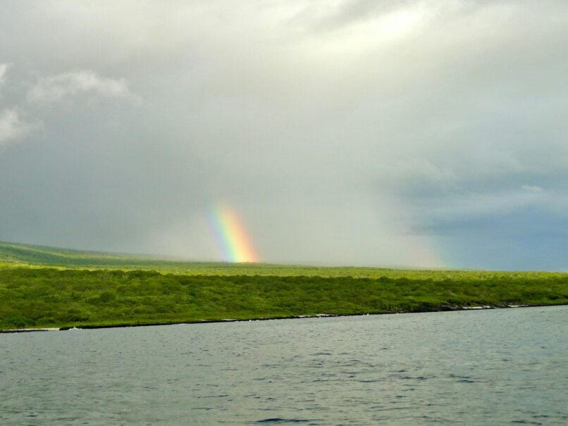 Galapagos Islands rainbow.