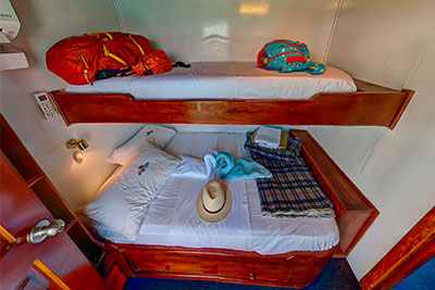 Bunk Cabins in Main Deck